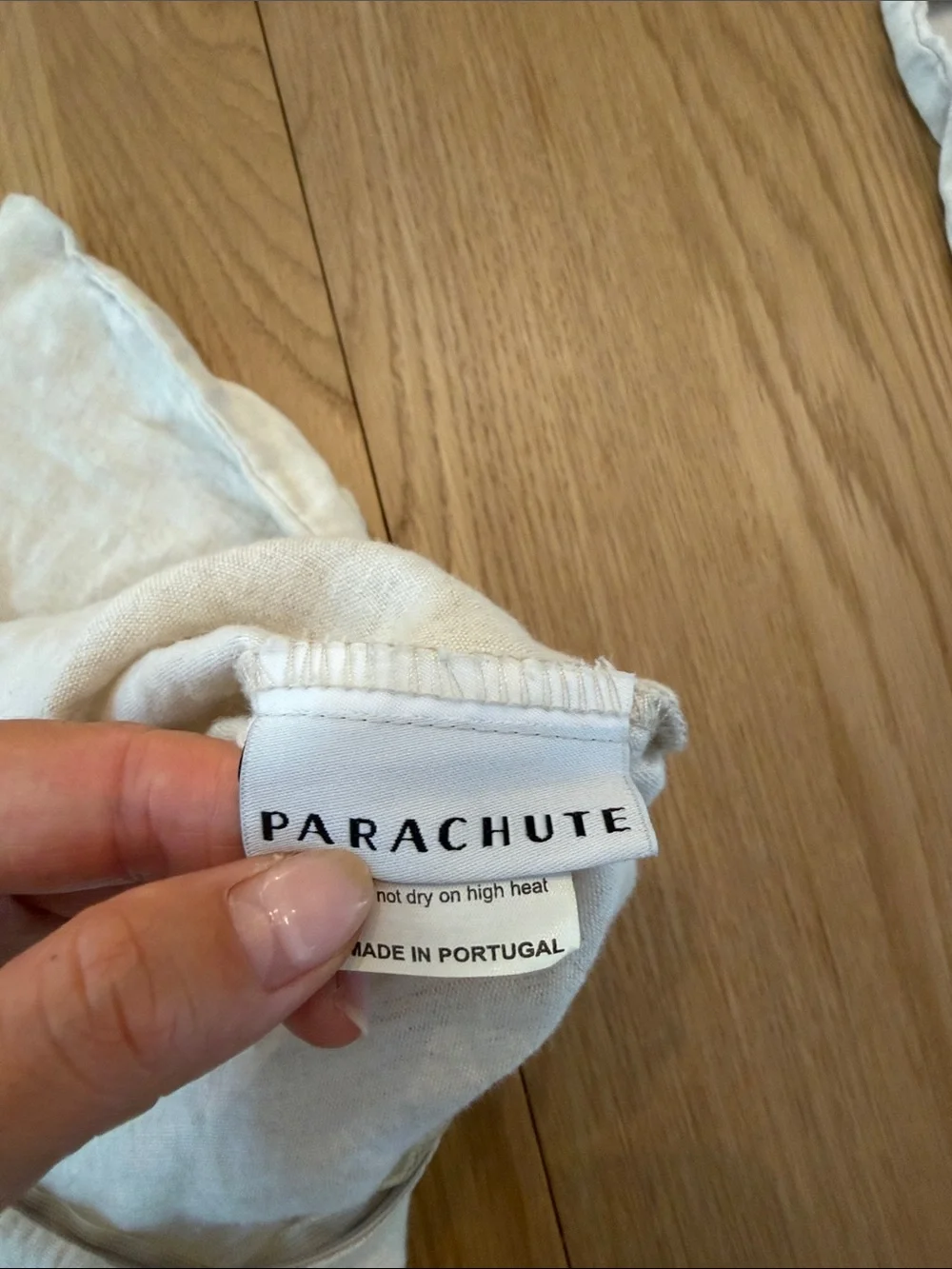 Parachute 100% linen 20x20 inch set of 2 pillow covers